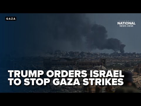 Trump orders Israel to stop Gaza strikes after Hamas agrees to release Israeli hostages