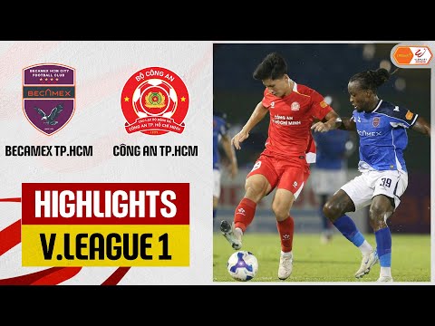 Highlights: Becamex TP.HCM - Công an TP.HCM | Tiến Linh tạo điểm nhấn, đòn kết liễu cuối trận