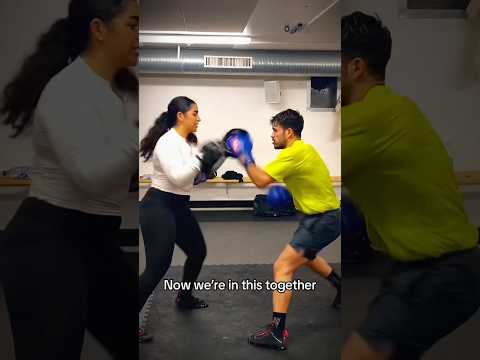We’re in this together! Sister joins brothers #boxing journey