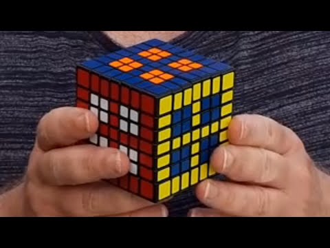 7x7x7 Rubix Cube & Face Reveal