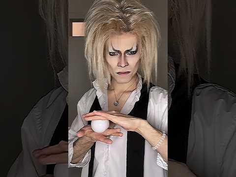 recreating David Bowie’s makeup from Labyrinth🔮