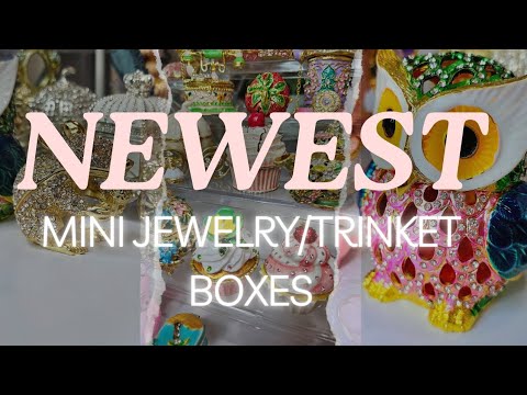 Newest Trinket/Mini Jewelry Boxes! ♡ Letsgetpurdymaybe