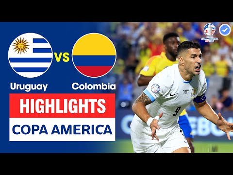 Highlights Uruguay vs Colombia | James Rodriguez chói sáng - thẻ đỏ & áp lực kinh hoàng hiệp 2 thumbnail