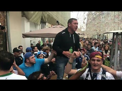 A este ruso no le gusto la hinchada Argentina!