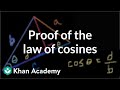 Exploring the Law of Cosines in Trigonometry