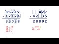 Understanding Missing Digit Subtraction