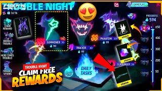 Trouble Night Event complete Kaise Kare? 🤔 Free Fire New Trouble Night Event 🔥 Ff New Events