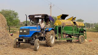 Surjeet thresher machine in Nepal | in a short time, the paddy will ready | Sonalika Tractor