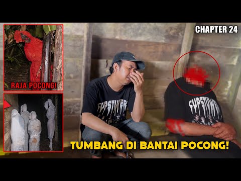 CAMPING TERJEBAK DI RUMAH POCONG! DI TEROR  SEMALAMAN, BERAKHIR TR4GIS! Part 24