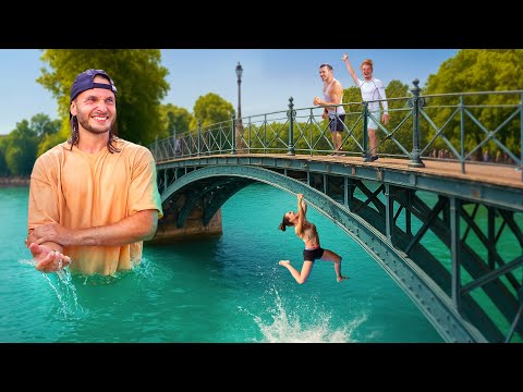 Tu tombes, tu perds 💦 (Water Challenge Annecy)