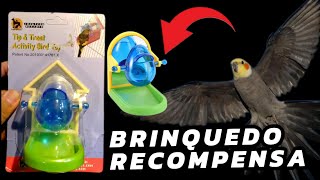 BRINQUEDO RECOMPENSA PARA CALOPSITAS