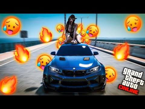 CONSIGO NOVIA con mi BMW MODIFICADO en GTA5 RP