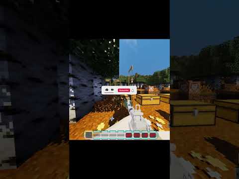 TT GUN MOD REVIEW 3 || MINECRAFT GUN MOD #minecraft #mcpedl #gaming #shorts #fyp
