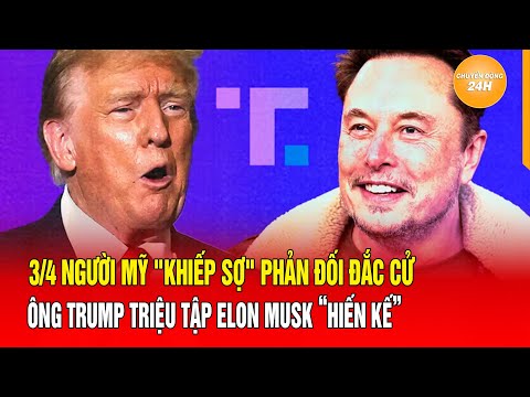 Điểm nóng 13/11: Làn sóng phản đối đắc cử khắp nước Mỹ, ông Trump triệu tập Elon Musk “hiến kế”