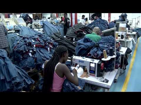 YouTube video thumbnail: Kenya's Textile Industry Faces Uncertain Future, Economist Says