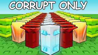 Starting Over with ONLY Corrupt Seeds in Grow a Garden!