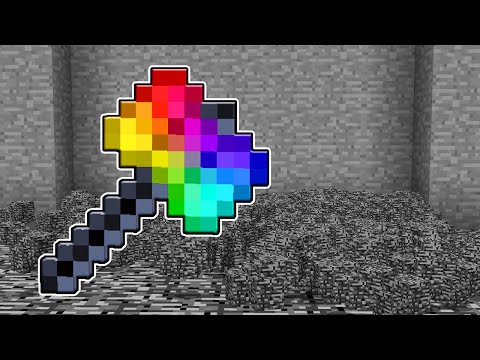 ESSA É A ÚNICA PICARETA QUE QUEBRA BEDROCK NO MINECRAFT