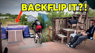 Can a 6yr old BACKFLIP that?!