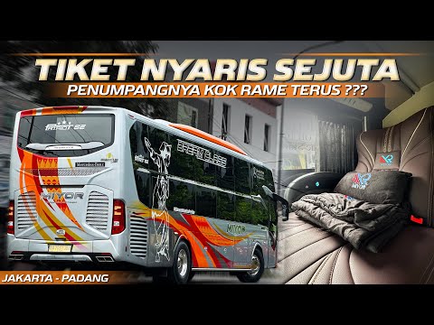 36 JAM di SLEEPER BUS BARU MIYOR, ENAK GAK YA⁉️Trip Jakarta - Sumatera Barat with MIYOR