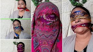 #stayhappy&lookbeautiful Gag Video With Hankey And Chiffon Dupattas/gagy Funny Challenge Video