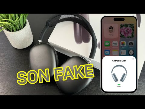 Airpods MAx fake, que no te engañen.