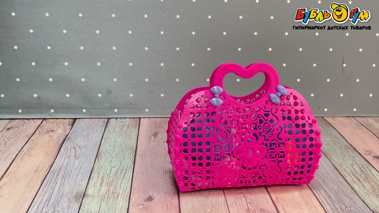 Набор посудки в плетеной сумочке - видео