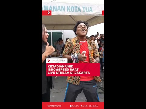 KEJADIAN UNIK ISHOWSPEED SAAT LIVESTREAM DIJAKARTA