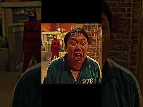 Player 101 Lucky in this scene 🤯💀squid game 🎬#squidgame #squidgame2 #squidgameedit #kdrama #shorts