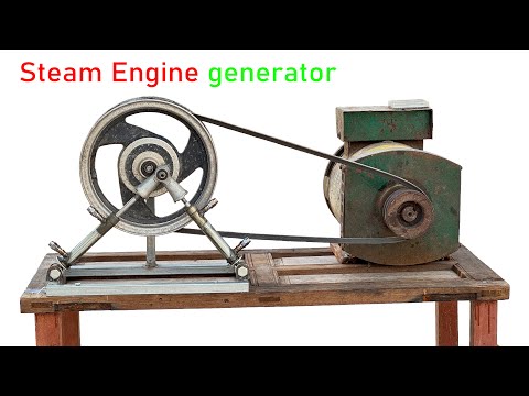 I make simple steam engine for generator