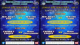 Northeastern Conference Soccer League | League Cup Semi Finals Leg 2 | Linden | Sunday Aug. 17, 2025