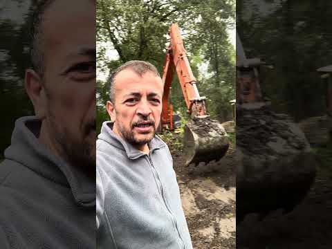 İŞ MAKİNASI İZLEMEYE BAYILAN TÜRK İNSANLARI VE HAYVANLARI