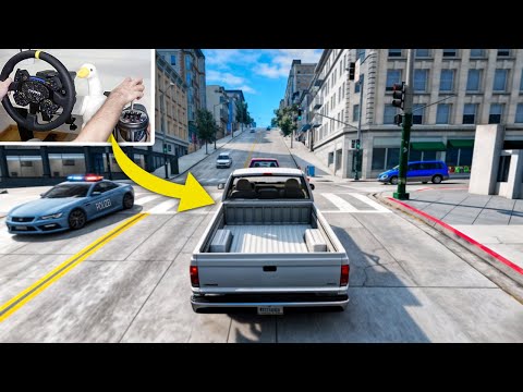 Pretending to be NPC in BeamNG...