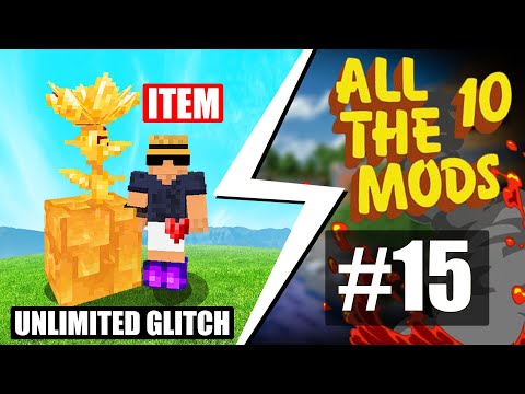 ITEM Double infinite GLITCH in Minecraft All The Mods 10