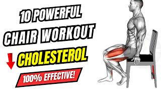 10 Seated (Chair) Exercises for Lower Cholesterol Naturally