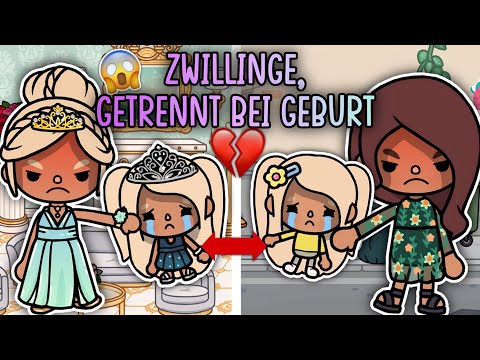 ZWILLINGE, GETRENNT BEI GEBURT! 😭💔 | PART 1 | SPANNENDE GESCHICHTE | TOCA BOCA STORY DEUTSCH