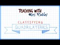 Understanding Quadrilaterals