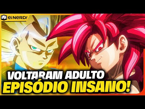 GOKU SUPER SAIYAJIN 4 ADULTO! TÁ INSANO DEMAIS! VEGETA GOSTA DE... - Análise EP. 19 DBD