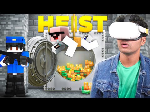 Why I am Robbing the Biggest BANK in VR Minecraft Server