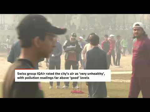 YouTube video thumbnail: Locals Demand Action as Lahore Tops List of Polluted Cities