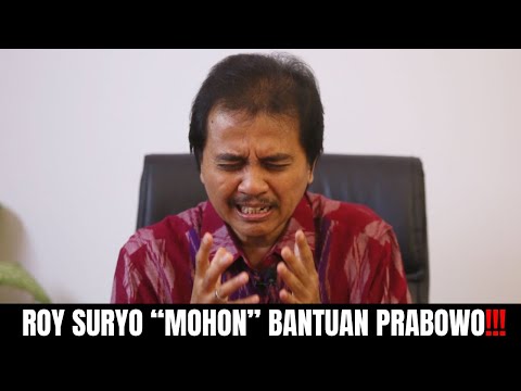 Roy Suryo "Mohon" Bantuan Prabowo Karena Mau Dipidanakan!!!