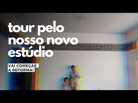 TOUR PELO NOSSO NOVO ESTÚDIO!