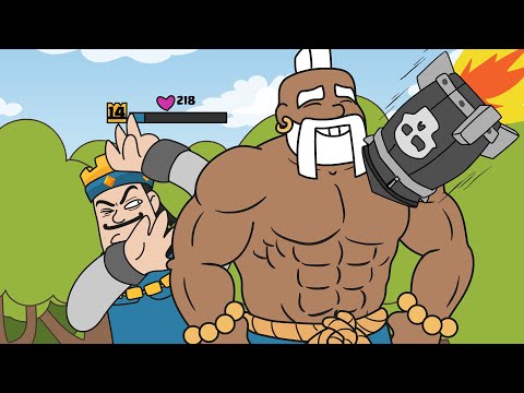 Clash Royale Animation MONK NEW CARD (Parody)