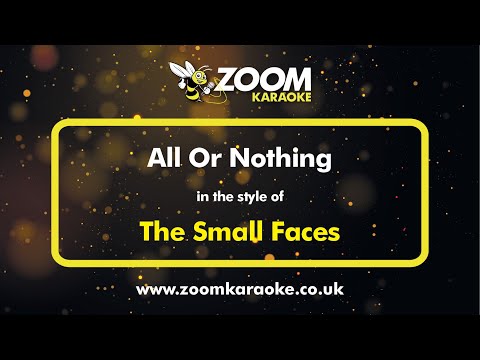 The Small Faces – All Or Nothing – Karaoke Version from Zoom Karaoke