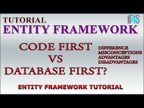 Entity Framework Tutorial - Code first vs Database first ...