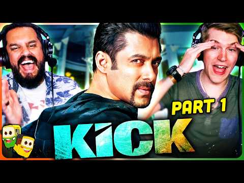 KICK (Part 1) Movie Reaction! | Salman Khan | Jacqueline Fernandez | Randeep Hooda