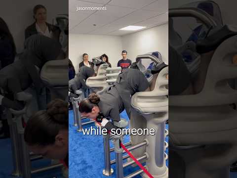 Is this a Bizarre Training for Airline Staff?