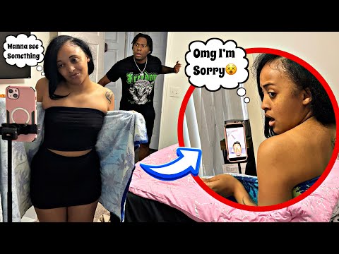 Caught FL@SH!NG A Man On FT Call! PRANK