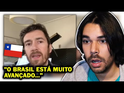 TV Chilena IMPRESSIONADA com o BRASIL! | Português reage