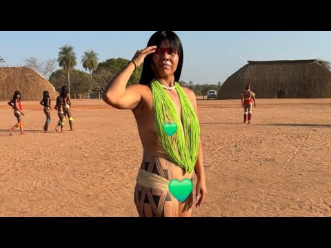 Beleza indígena Alto-Xinguana 💚😍👏