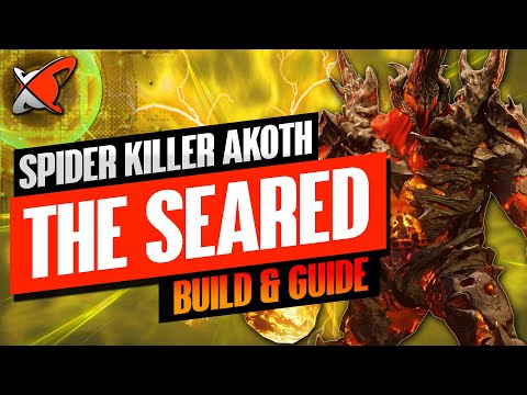 SPIDER KILLER AKOTH THE SEARED SHOWCASE | Masteries & Guide | RAID: Shadow Legends